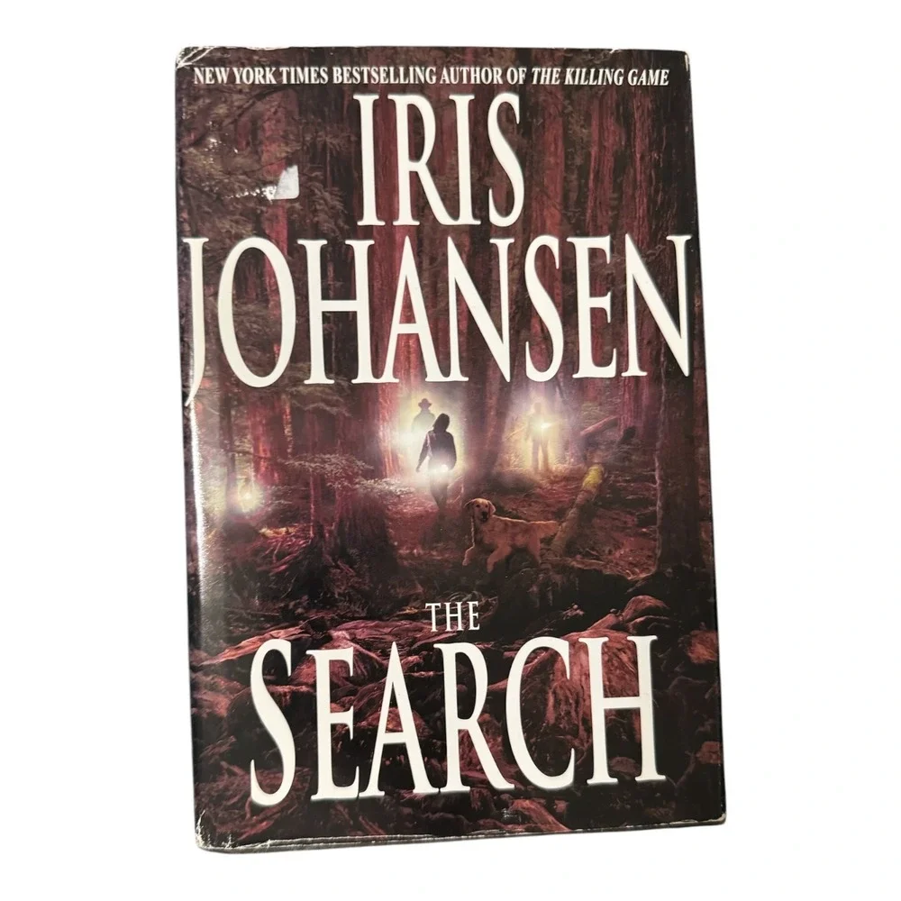 Iris Johansen - The Search - Hardcover Thriller Novel - Bantam Books 2000